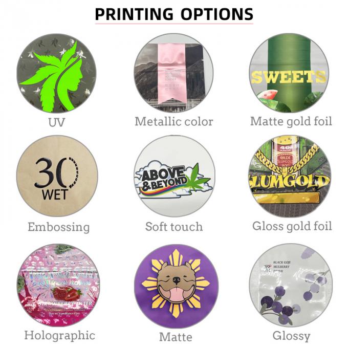 Специализированные печатные пакеты с ротогравировкой, четырёхпечатающие пакеты, VMPET материал 4