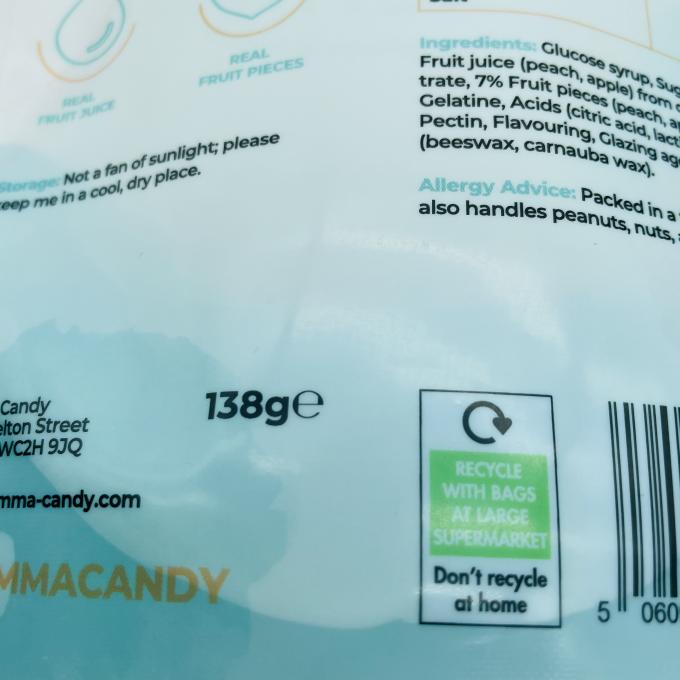 Персонализированная цифровая печатная упаковка Pouch Eco Friendly Packaging Bags EU Certified 2