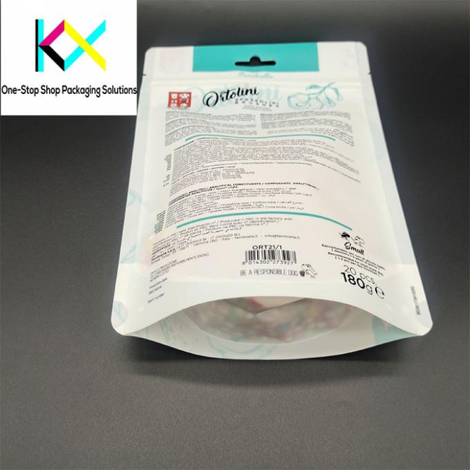 Многочисленные товарные знаки Стоящий мешок Ziplock Ламинированный пластиковый Mylar для упаковочных пакетов для пищи для домашних животных 1